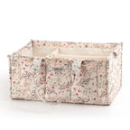 Baby Diaper Caddy with zipper pocket, Nursery Must Haves - Baby Shower Basket Gifts - Nursery Storage Bin and Car Organizer for Diapers and Baby Wipes Essentials, Multi-Functional